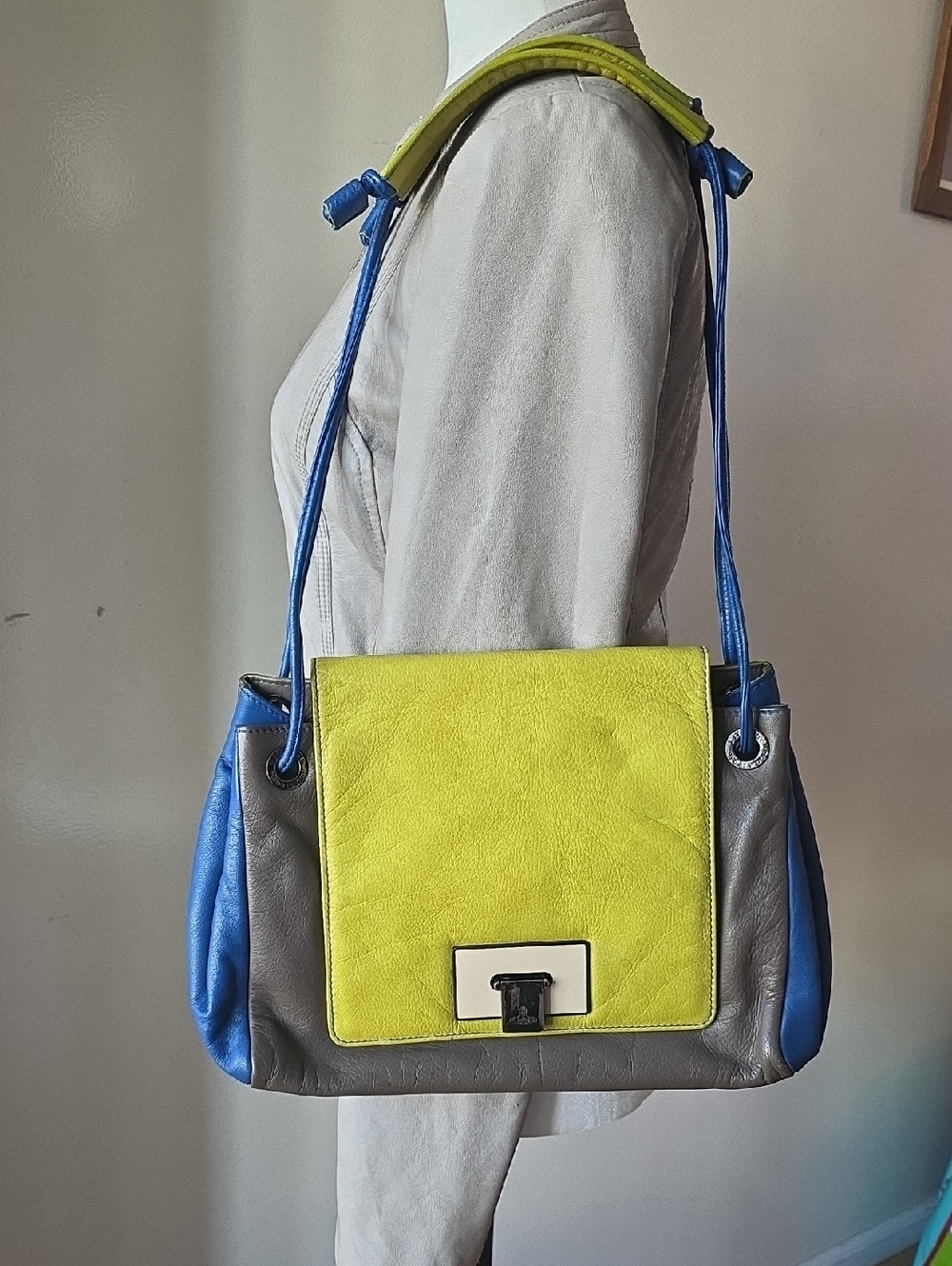Vivienne Westwood Tricolor Shoulder Bag